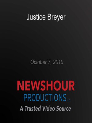 cover image of Justice Breyer